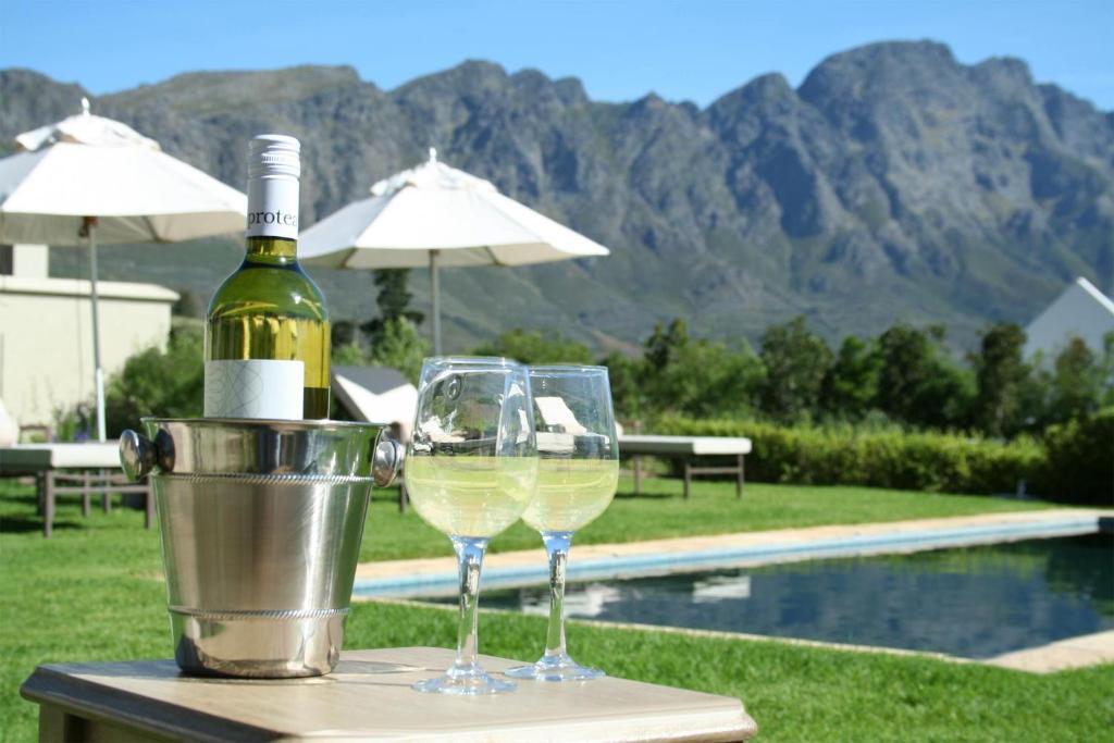 La Cabriere Country House Konuk evi Franschhoek Dış mekan fotoğraf