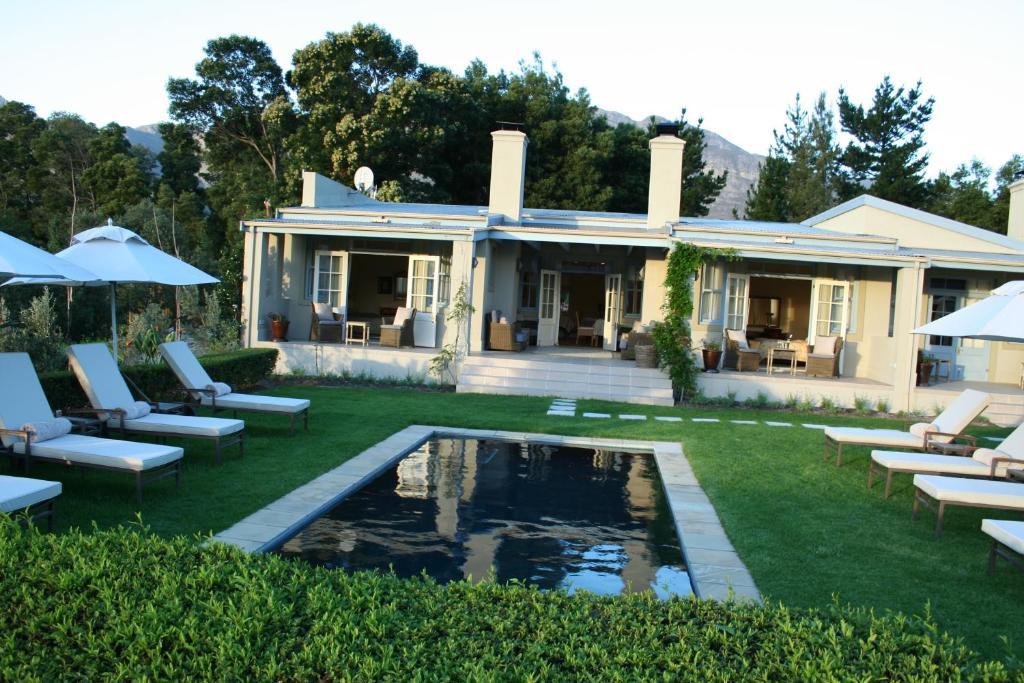 La Cabriere Country House Konuk evi Franschhoek Dış mekan fotoğraf